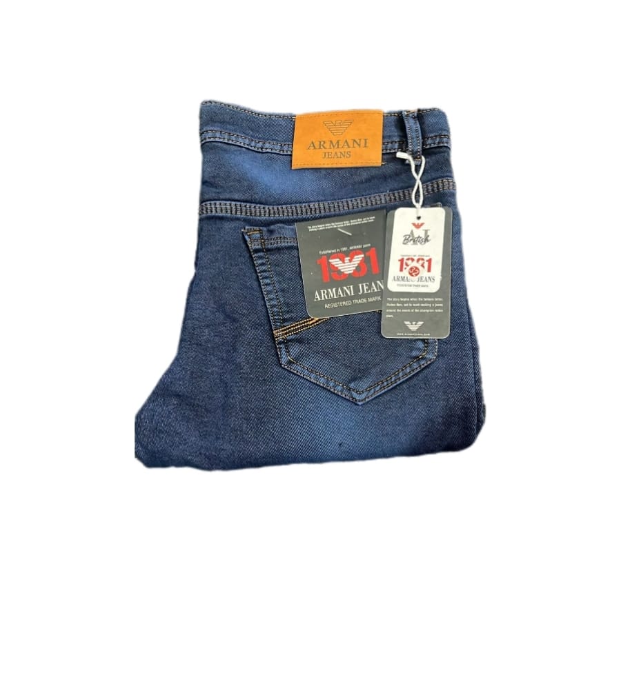 Armani denim dark blue jeans