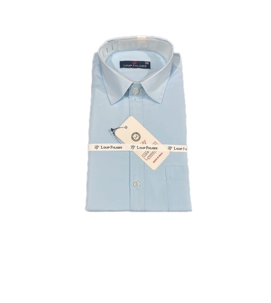 Louis fhliqes sky blue shirt for men