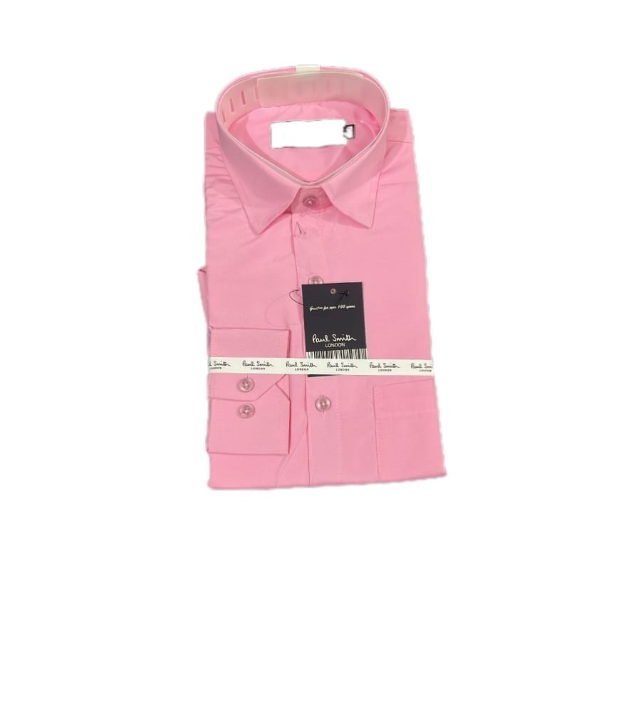 Paul smith light pink formal shirt for men